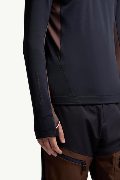 Moncler Polartec® Sweatshirt Blue & Brown Blue & Brown