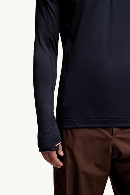 Moncler Polartec® Half-Zip Sweatshirt Navy Blue Navy Blue