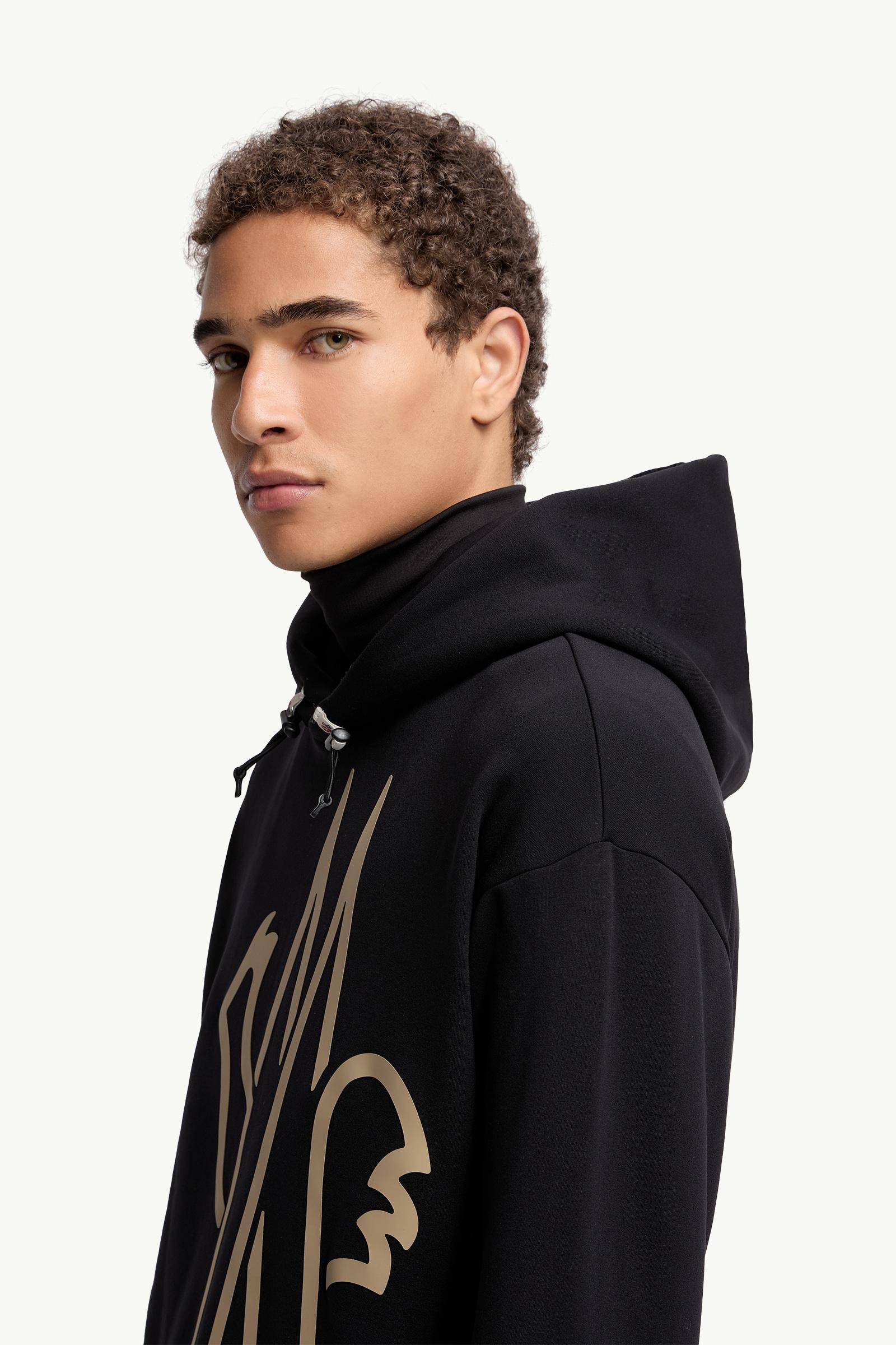 Moncler Polartec® Hoodie Black Black