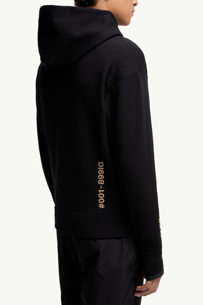 Moncler Polartec® Hoodie Black Black