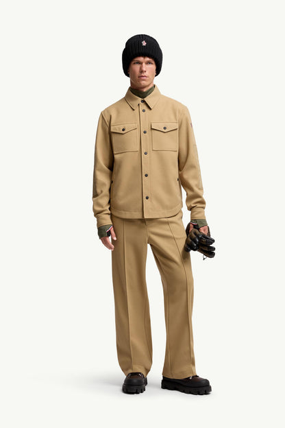 Moncler Long Sleeve Shirt Beige Beige