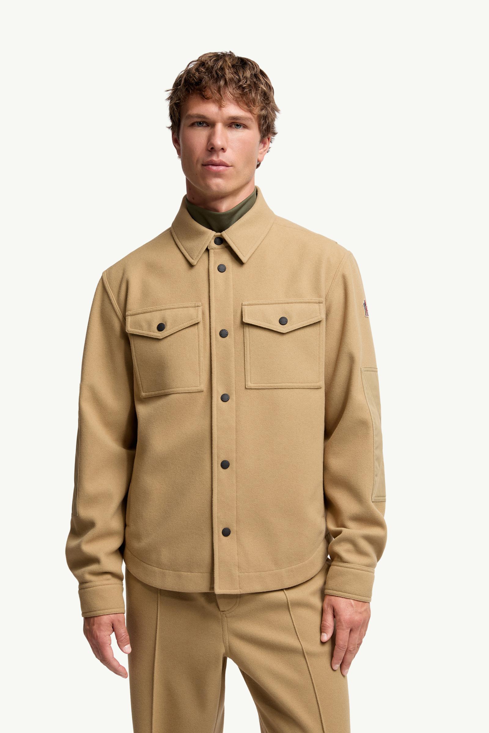 Moncler Long Sleeve Shirt Beige Beige