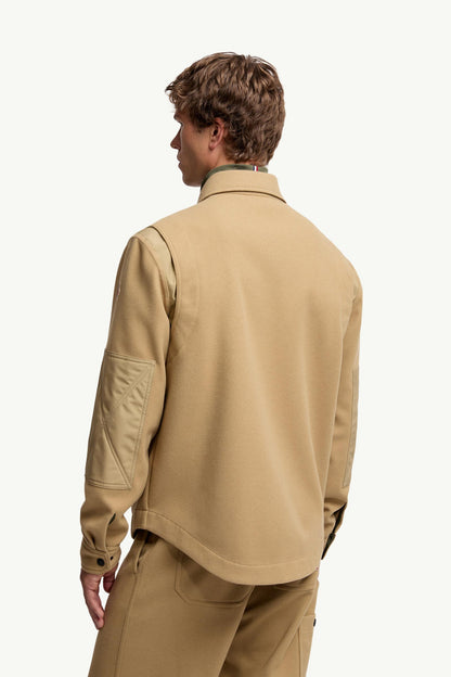 Moncler Long Sleeve Shirt Beige Beige