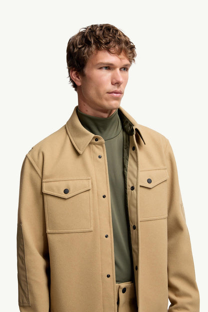 Moncler Long Sleeve Shirt Beige Beige