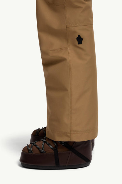 Moncler Padded Gore-Tex Laminate Ski Pants Light Brown Light Brown