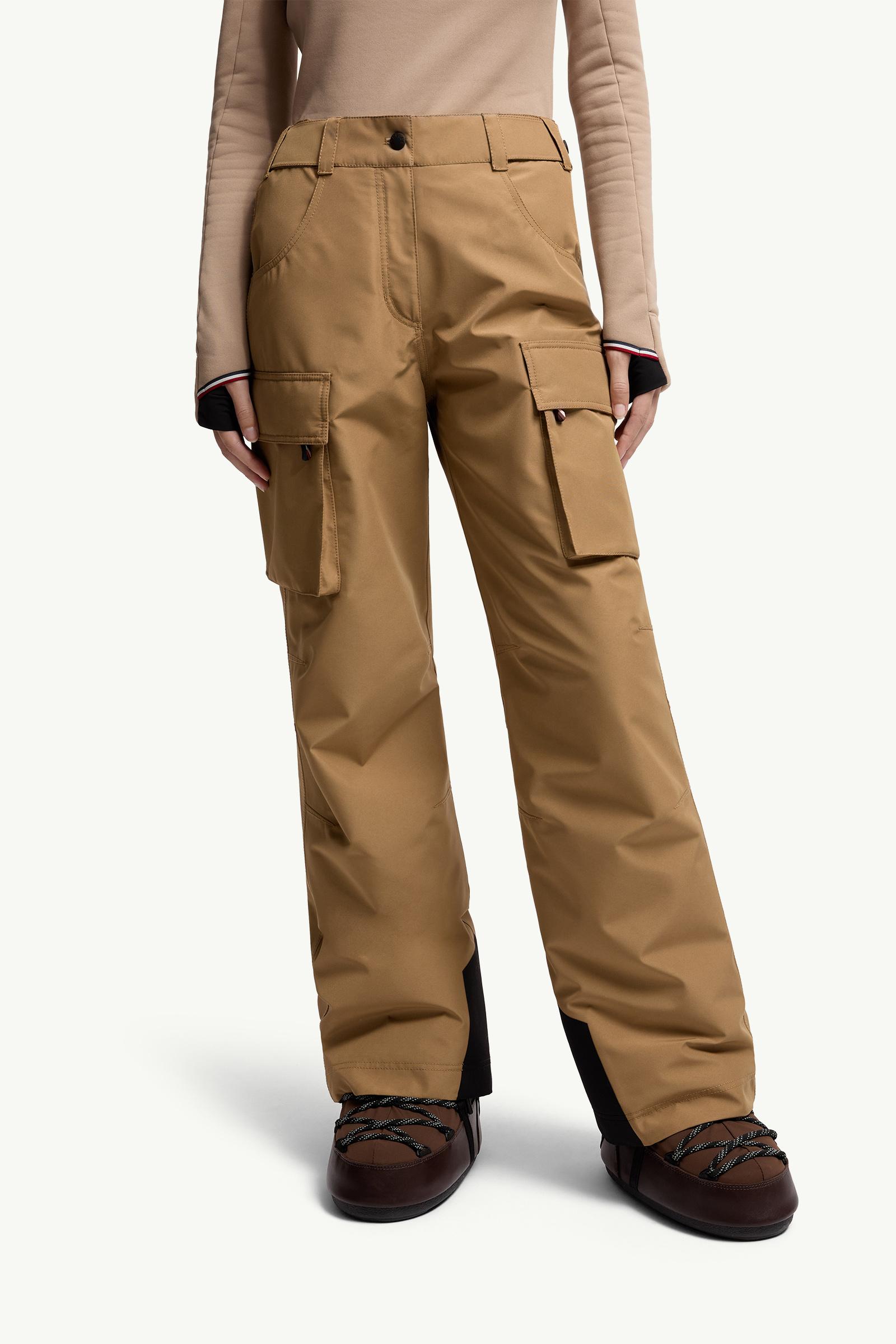 Moncler Padded Gore-Tex Laminate Ski Pants Light Brown Light Brown