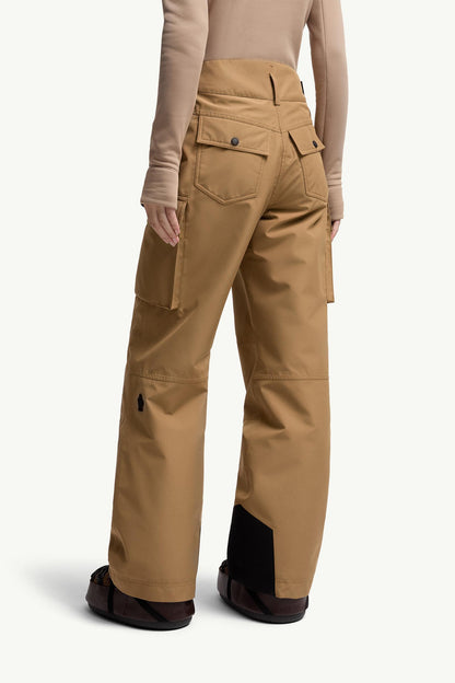 Moncler Padded Gore-Tex Laminate Ski Pants Light Brown Light Brown