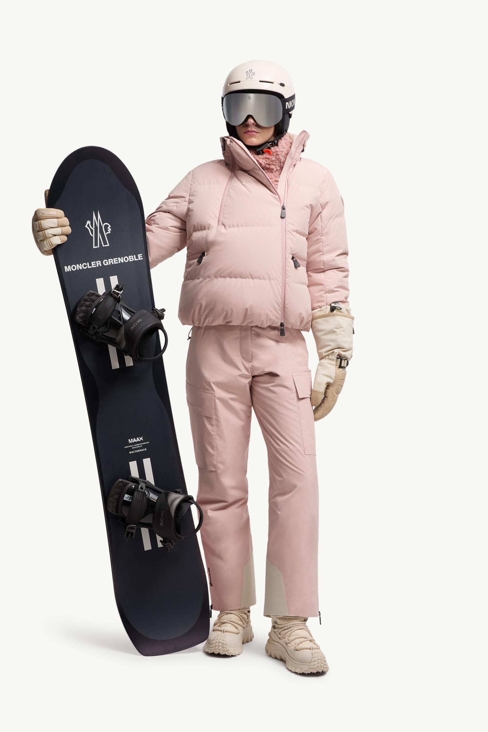 Moncler Padded Gore-Tex Ski Pants Pink Pink