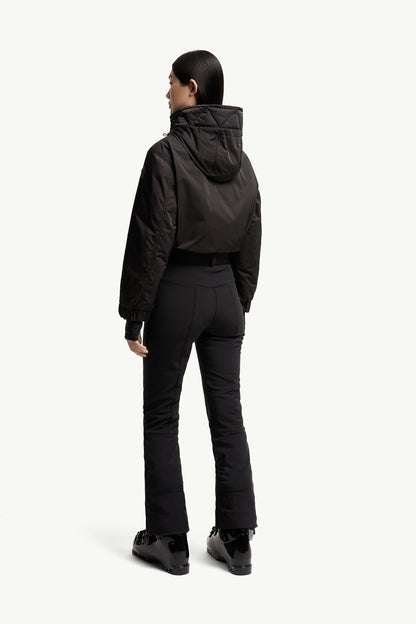 Moncler Hooded Insulated Ski Suit Black Black