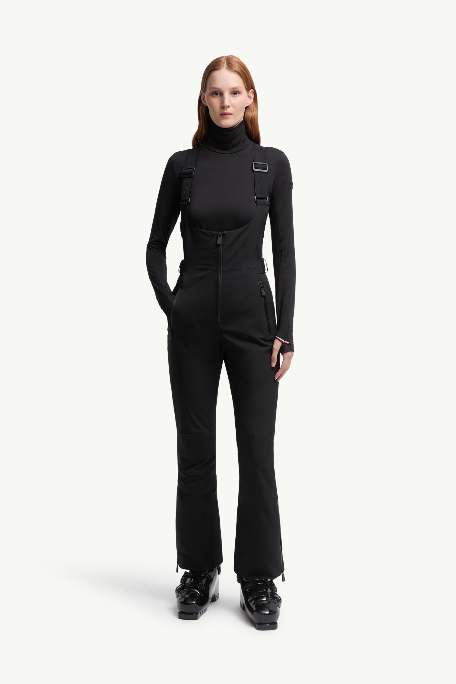 Moncler Padded Ski Bib Black Black