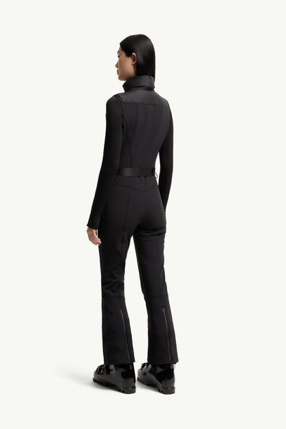 Moncler Down-Filled Ski Suit Black & White Black & White