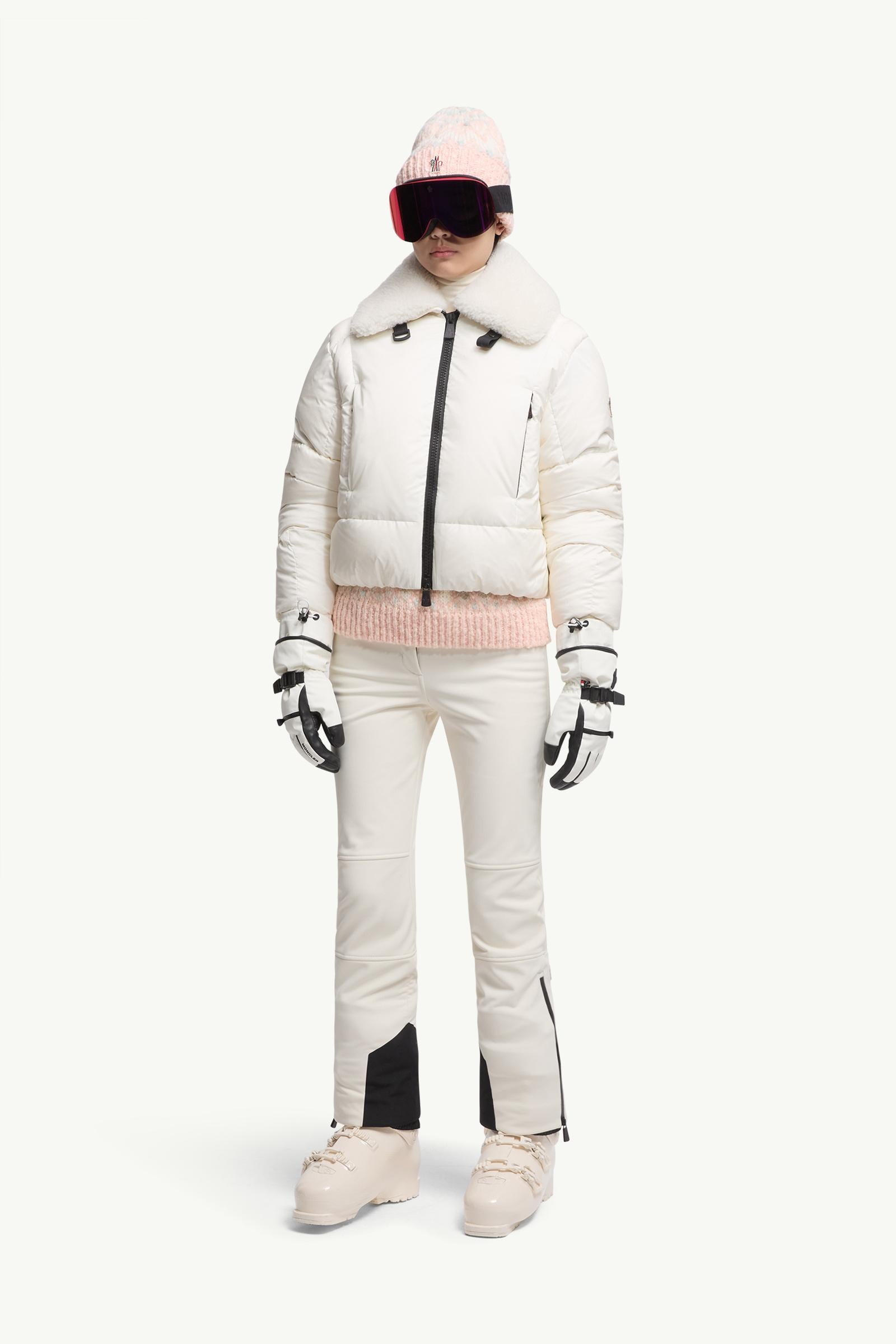 Moncler Ski Pants White White