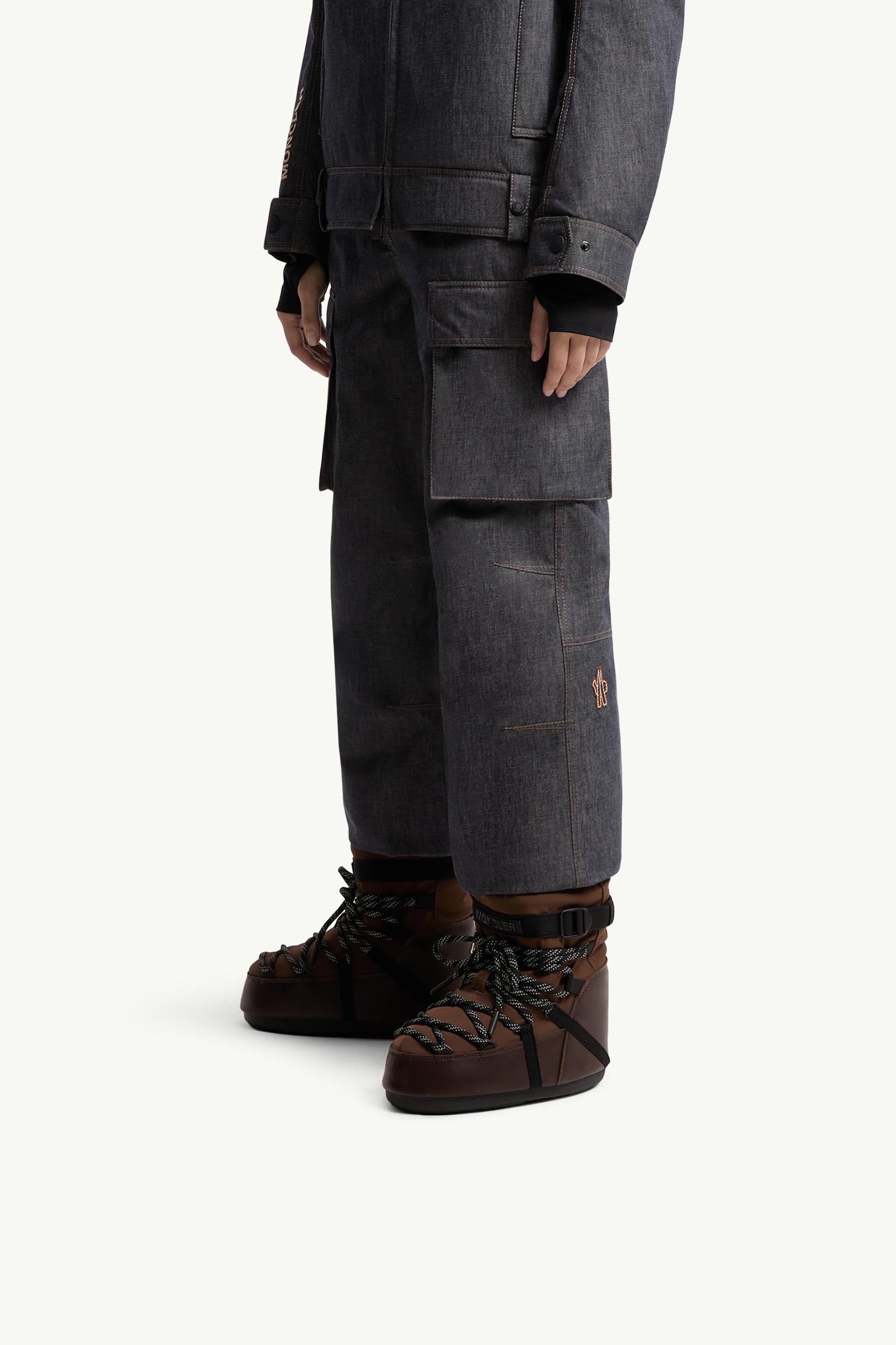 Moncler Moon Boot x Moncler Grenoble Icon Low Padded Snow Boot Brown