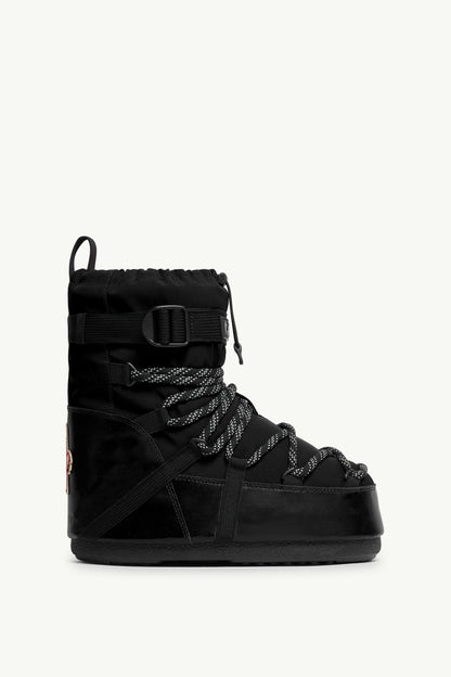 Moncler Moon Boot x Moncler Grenoble Icon Low Padded Snow Boot Black