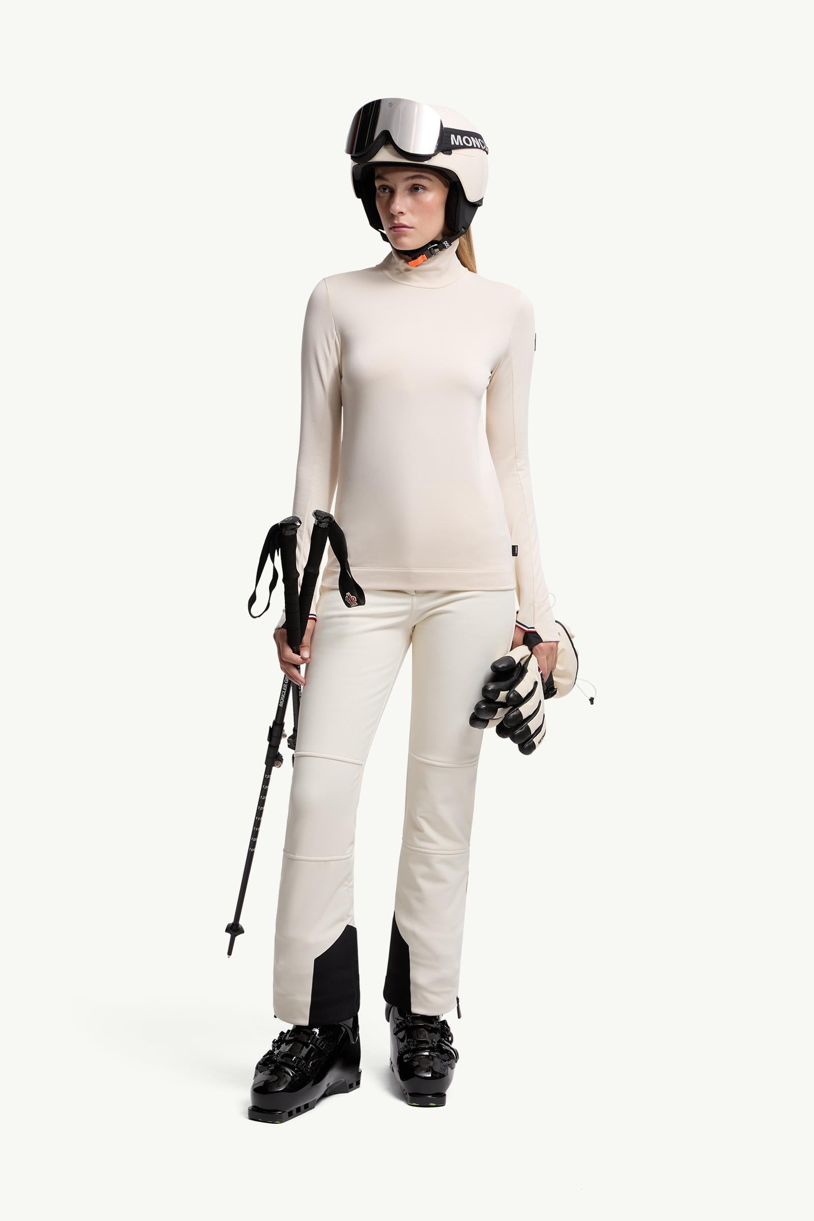 Moncler Polartec® Turtleneck White Ivory White Ivory