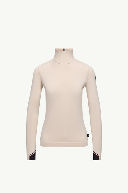 Moncler Polartec® Turtleneck White Ivory White Ivory