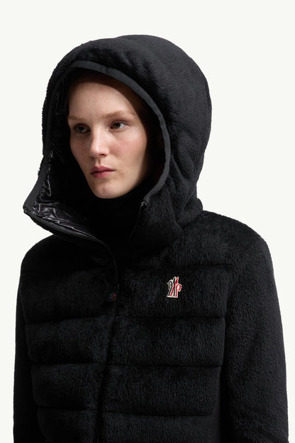 Moncler Polartec® Padded Hoodie Black Black