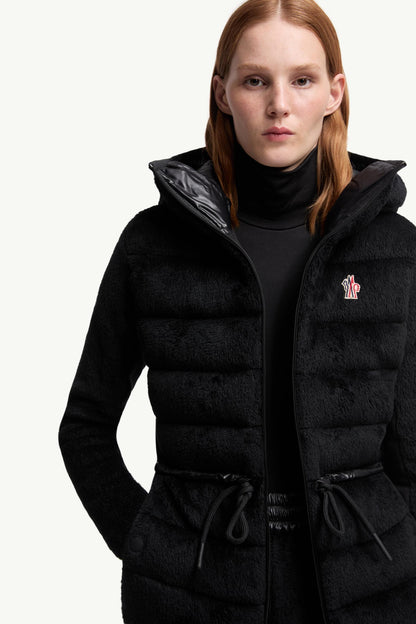 Moncler Polartec® Padded Hoodie Black Black