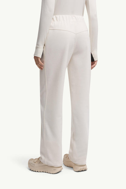 Moncler Logo Sweatpants White White