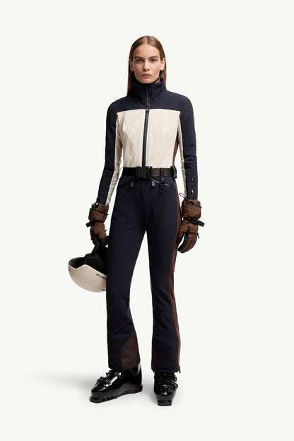Moncler Ski Suit Blue & White Blue & White