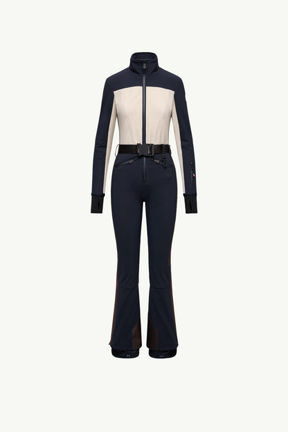 Moncler Ski Suit Blue & White Blue & White
