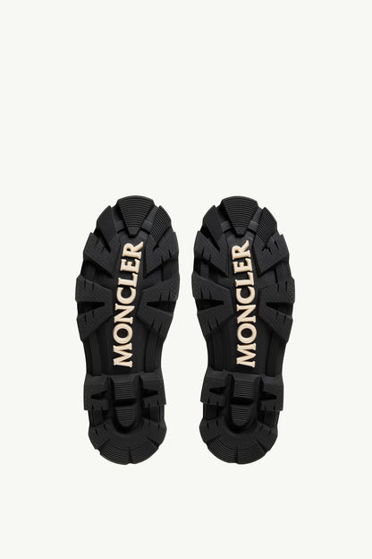 Moncler Peak Path Suede Lace-Up Boots Dark Brown