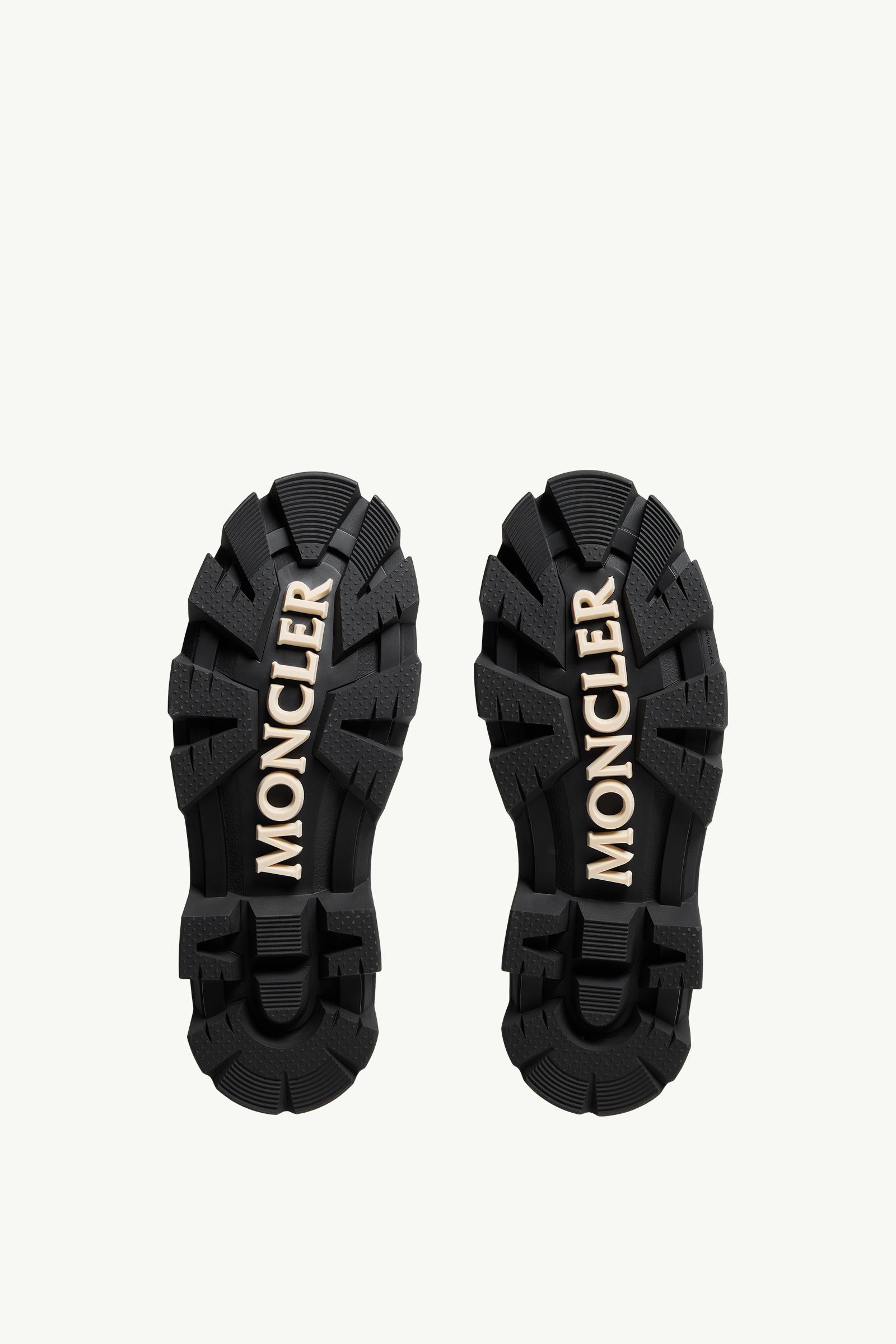 Moncler Peak City Nubuck Chelsea Boots Brown