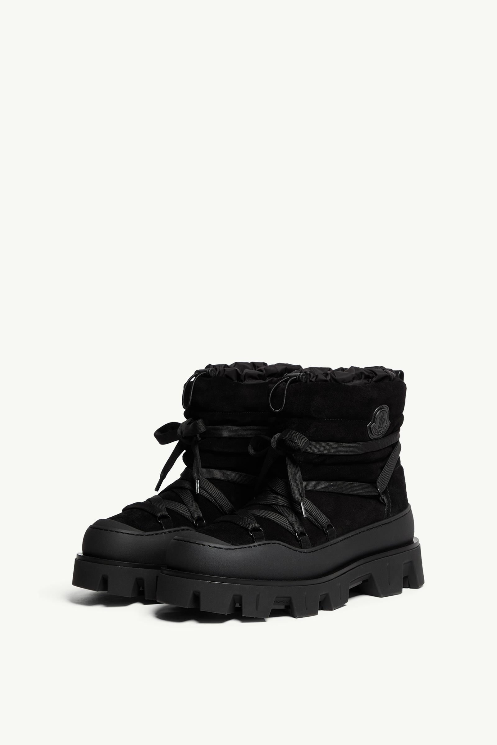 Moncler Peak Aprs Ankle Boots Black
