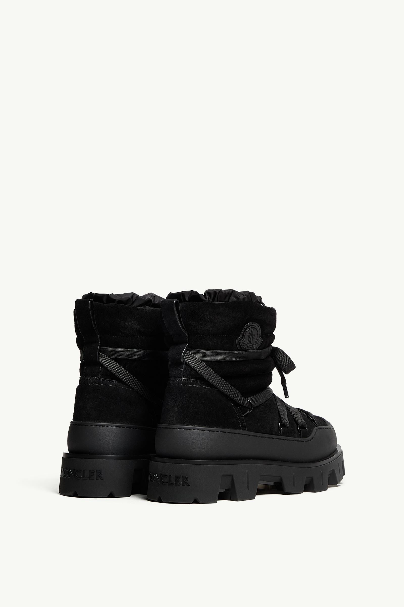 Moncler Peak Aprs Ankle Boots Black