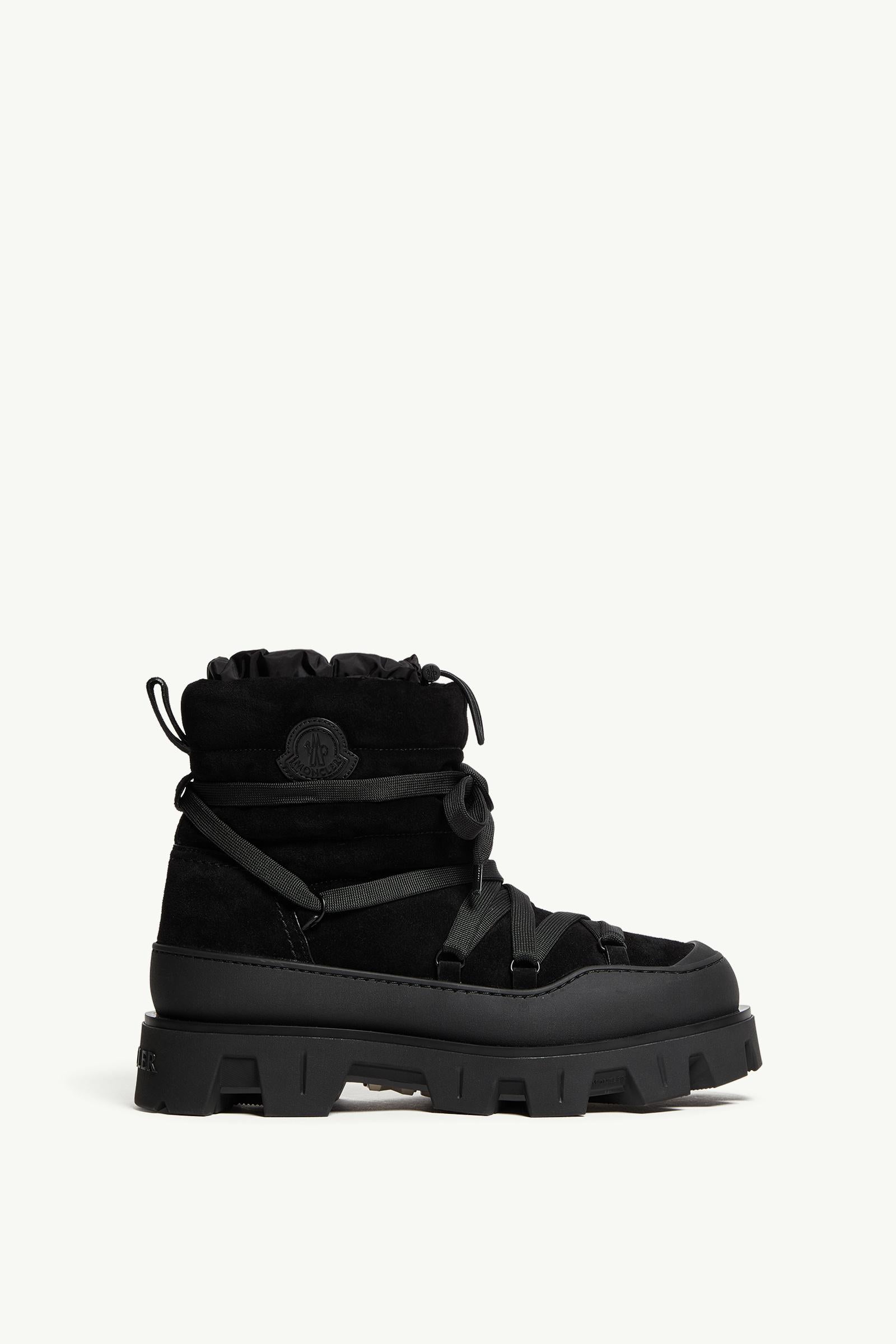 Moncler Peak Aprs Ankle Boots Black