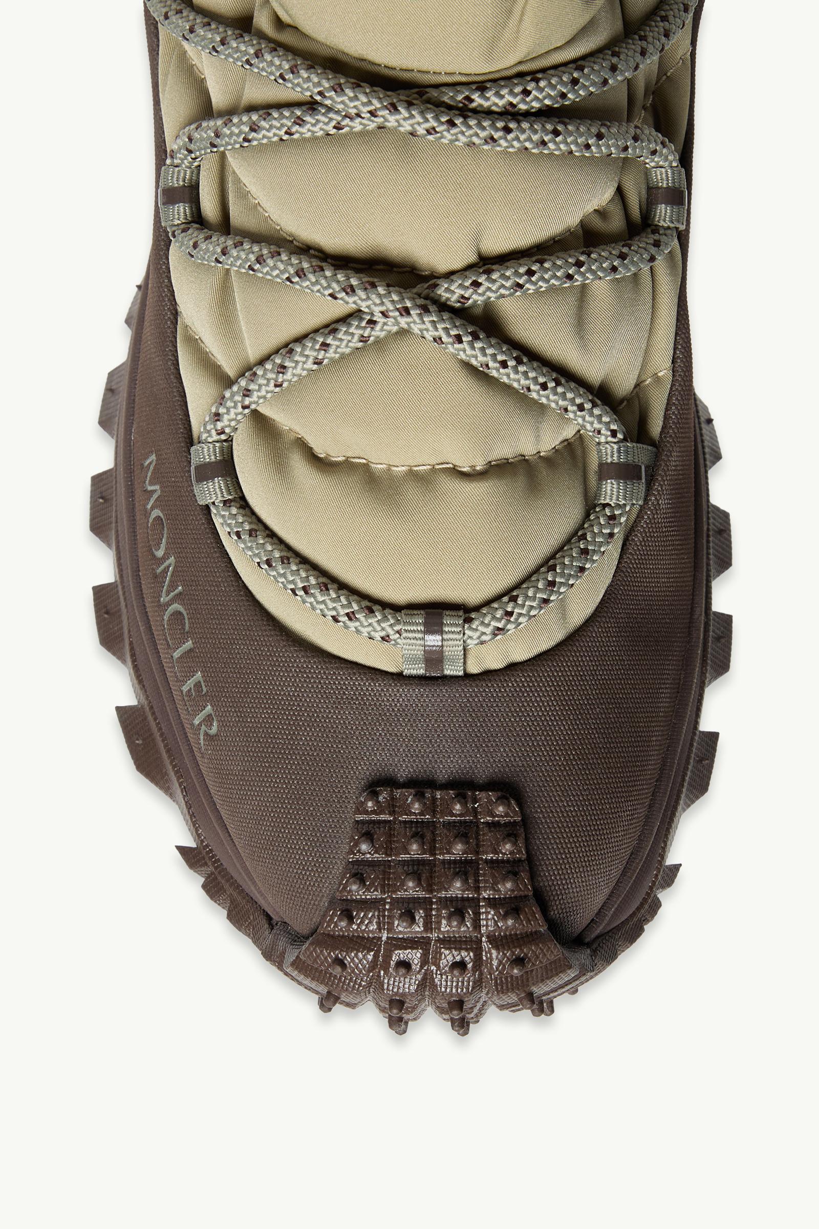 Moncler Trailgrip GTX Lace-Up Boots Beige