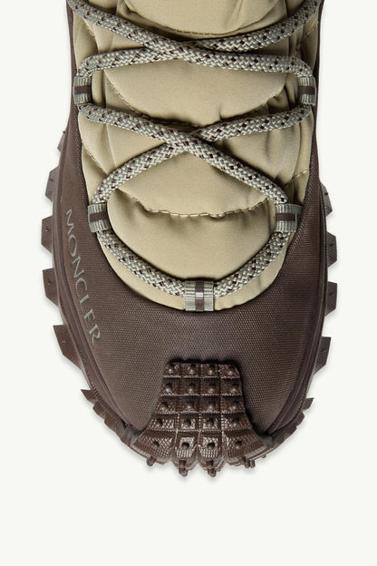 Moncler Trailgrip GTX Lace-Up Boots Beige