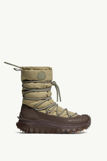 Moncler Trailgrip GTX Lace-Up Boots Beige