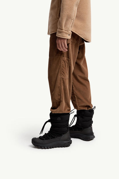 Moncler Trailgrip GTX Lace-Up Boots Black