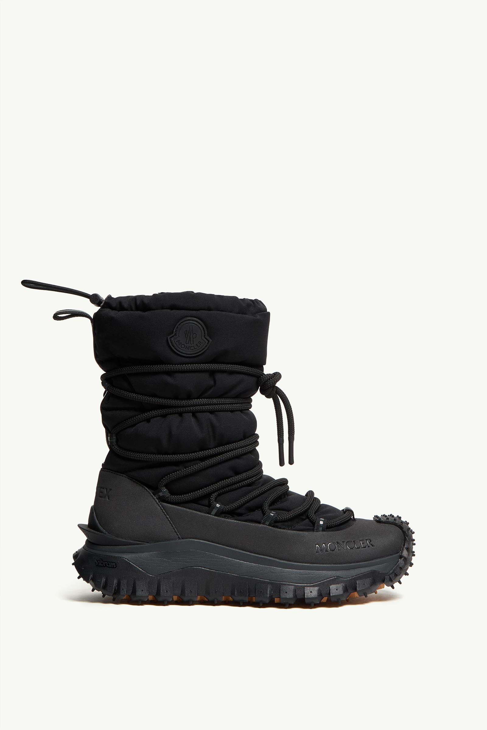 Moncler Trailgrip GTX Lace-Up Boots Black