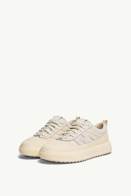 Moncler Moncler Altive Nubuck & Suede Sneakers Light Beige