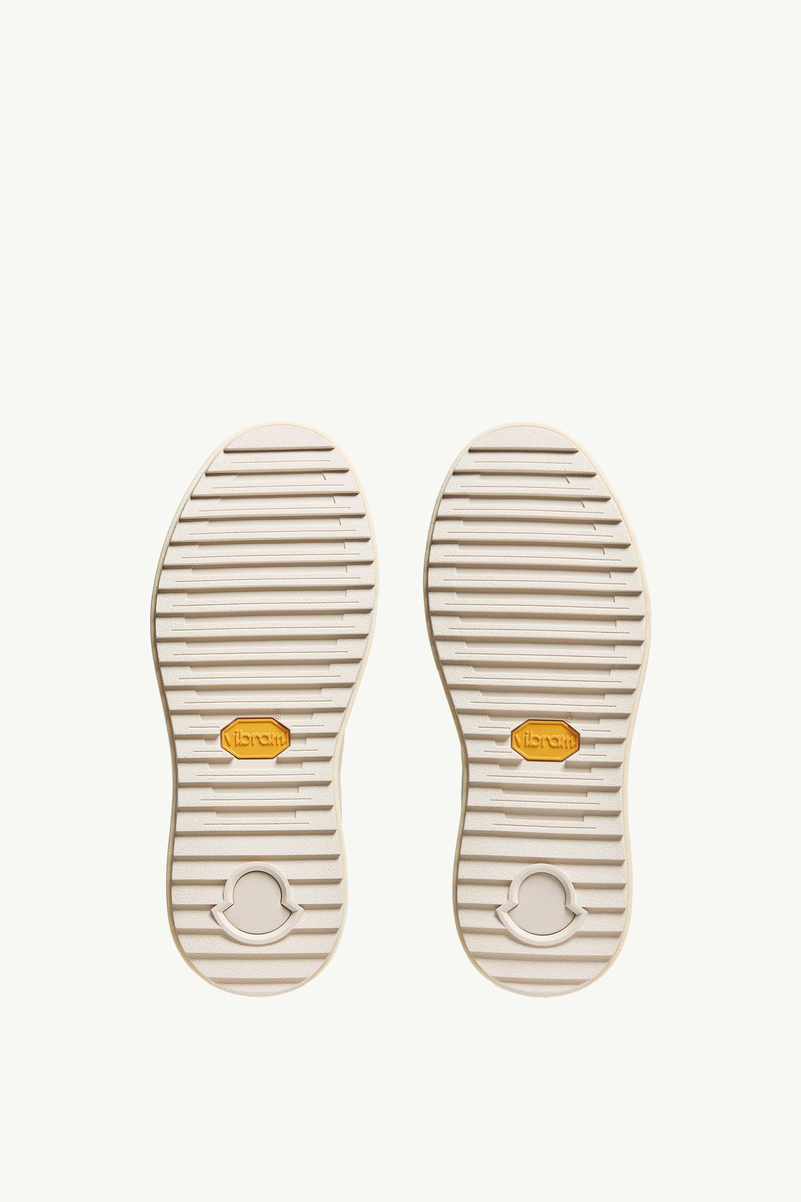 Moncler Moncler Altive Nubuck & Suede Sneakers Light Beige