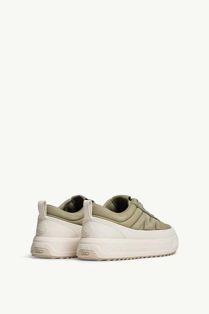 Moncler Moncler Altive Nubuck & Suede Sneakers Sage Green