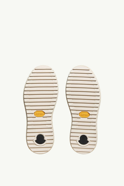 Moncler Moncler Altive Nubuck & Suede Sneakers Black