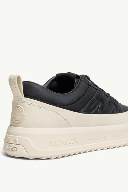 Moncler Moncler Altive Nubuck & Suede Sneakers Black