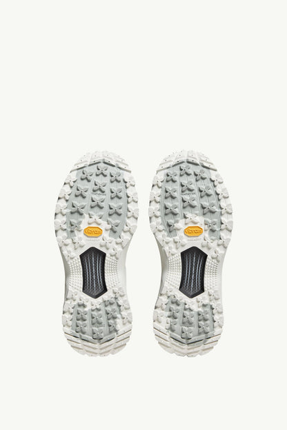 Moncler Trailgrip Lite3 Nubuck & Suede Sneakers White Ivory