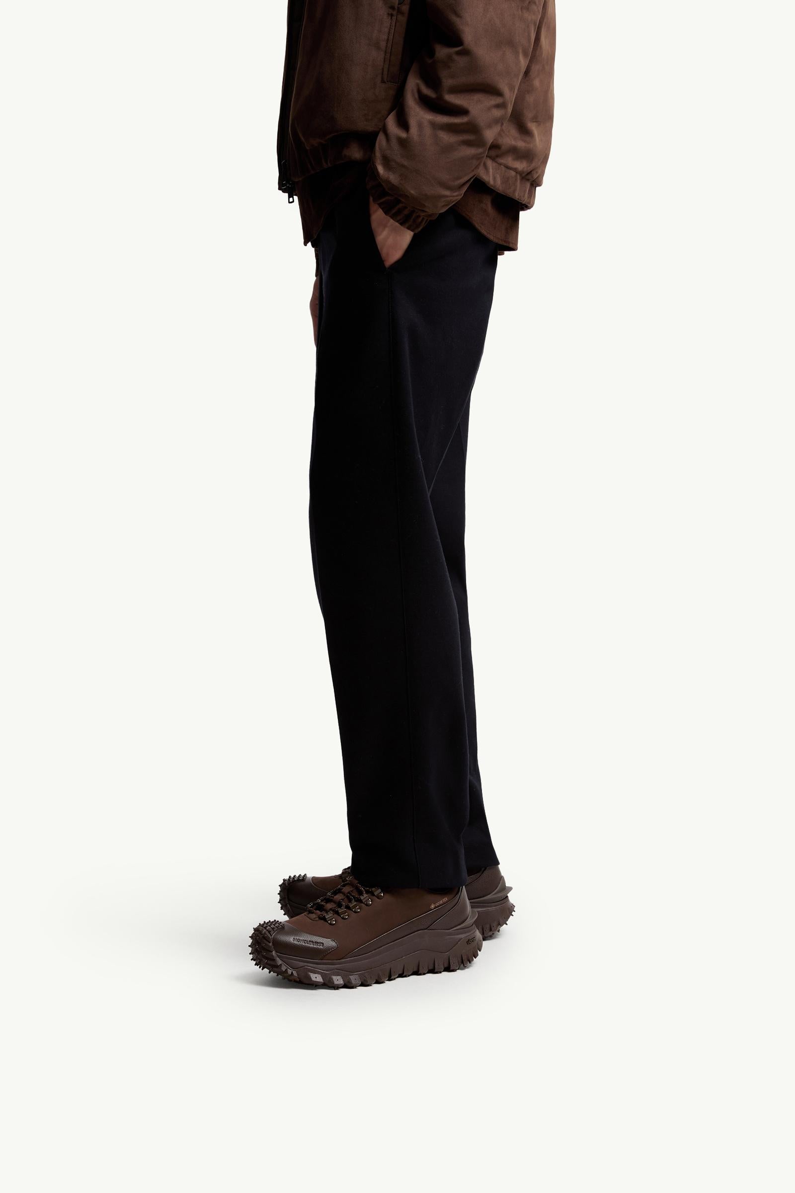 Moncler Trailgrip APEX2GTX Nubuck & Leather Sneakers Brown