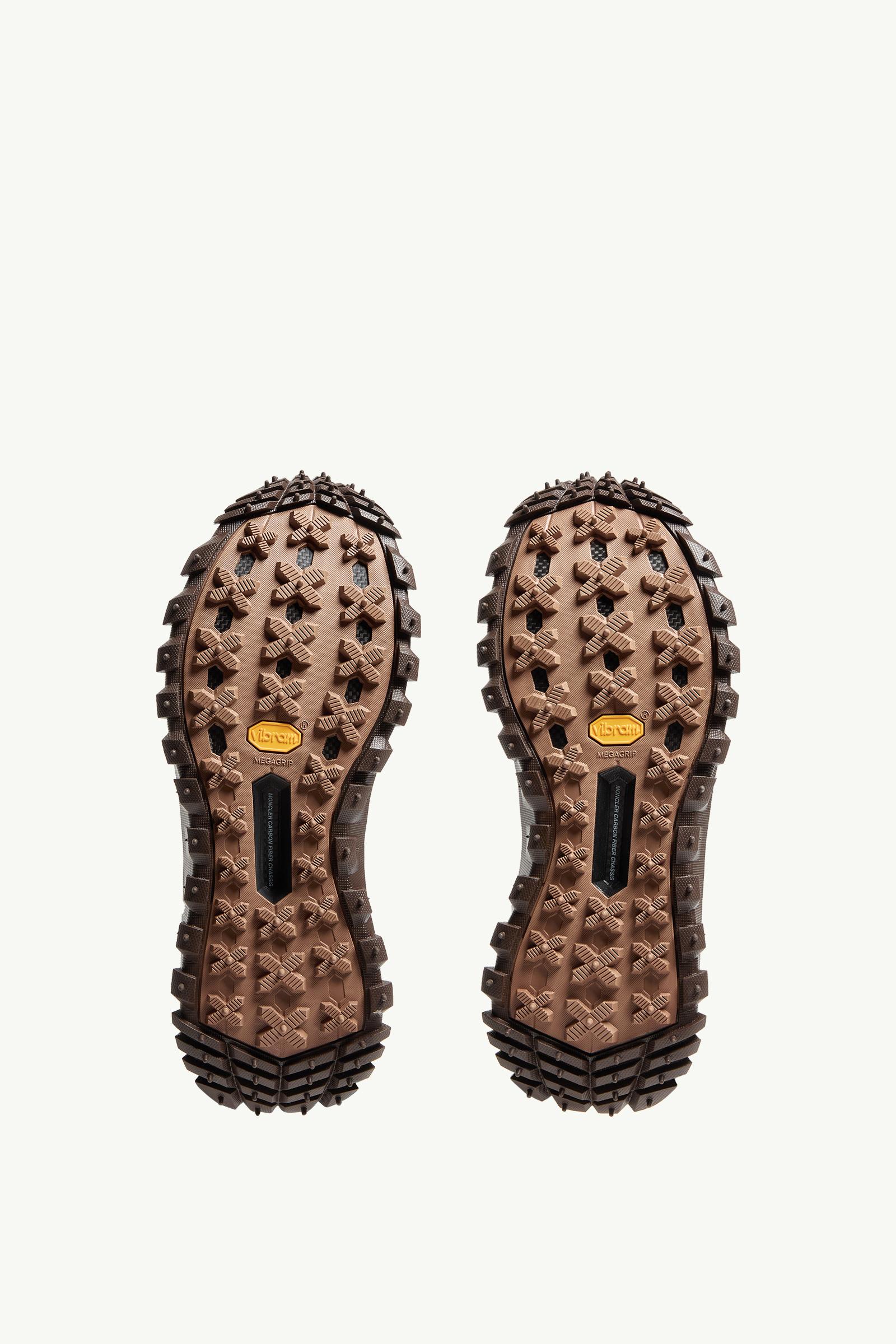 Moncler Trailgrip APEX2GTX Nubuck & Leather Sneakers Brown