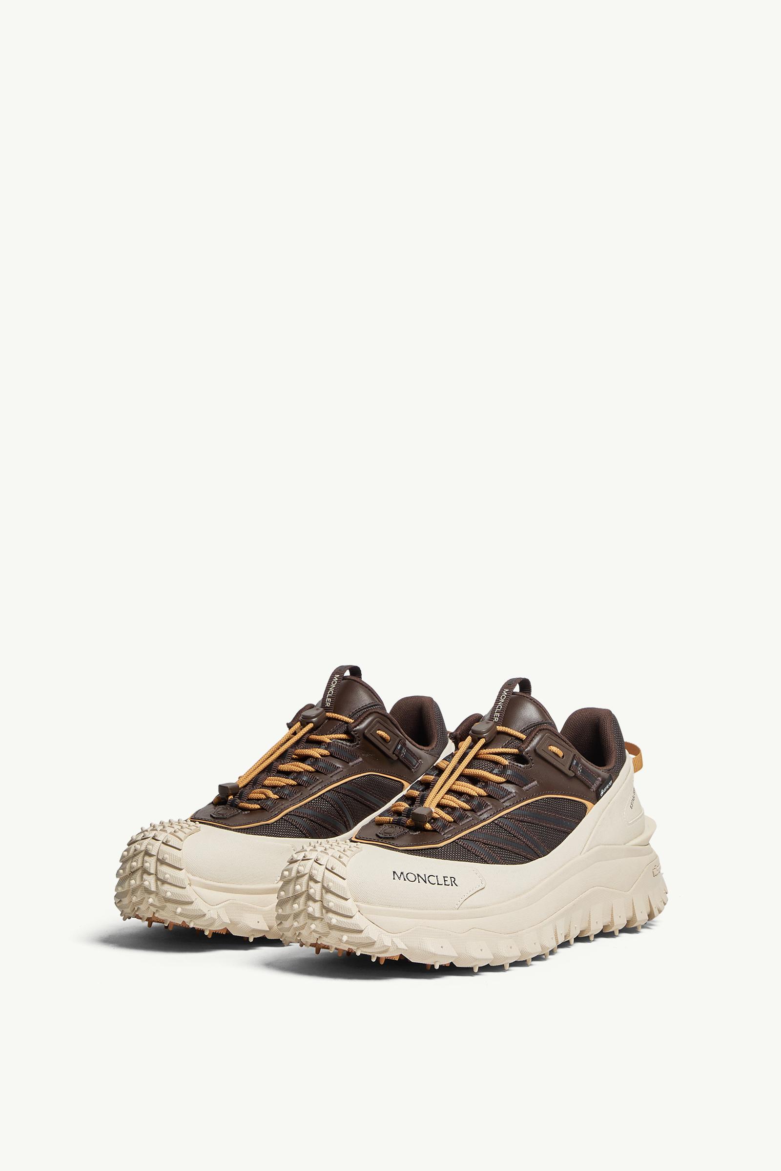 Moncler Trailgrip GTX Sneakers White & Brown