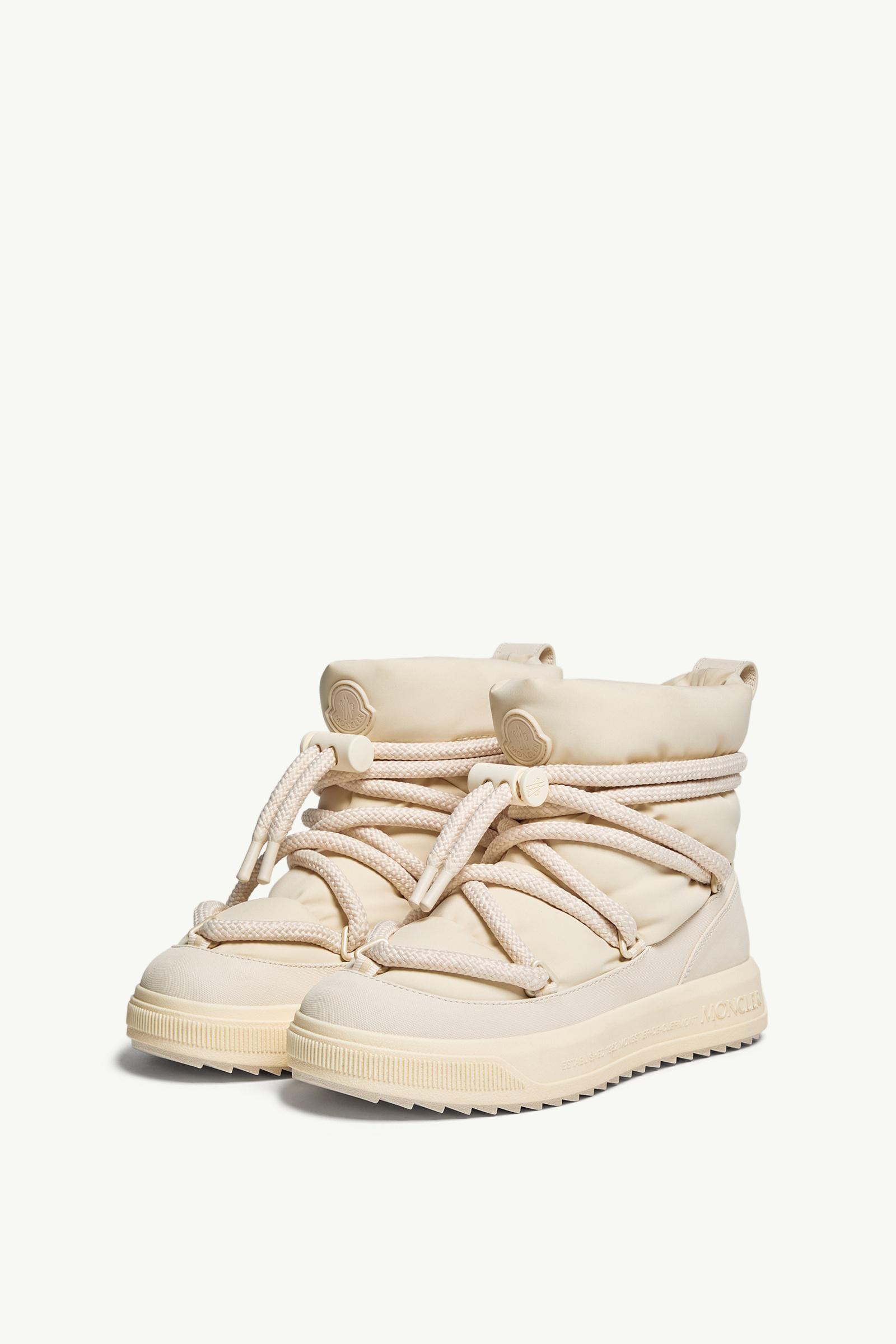 Moncler Moncler Altive Mid Snow Boots Light Beige