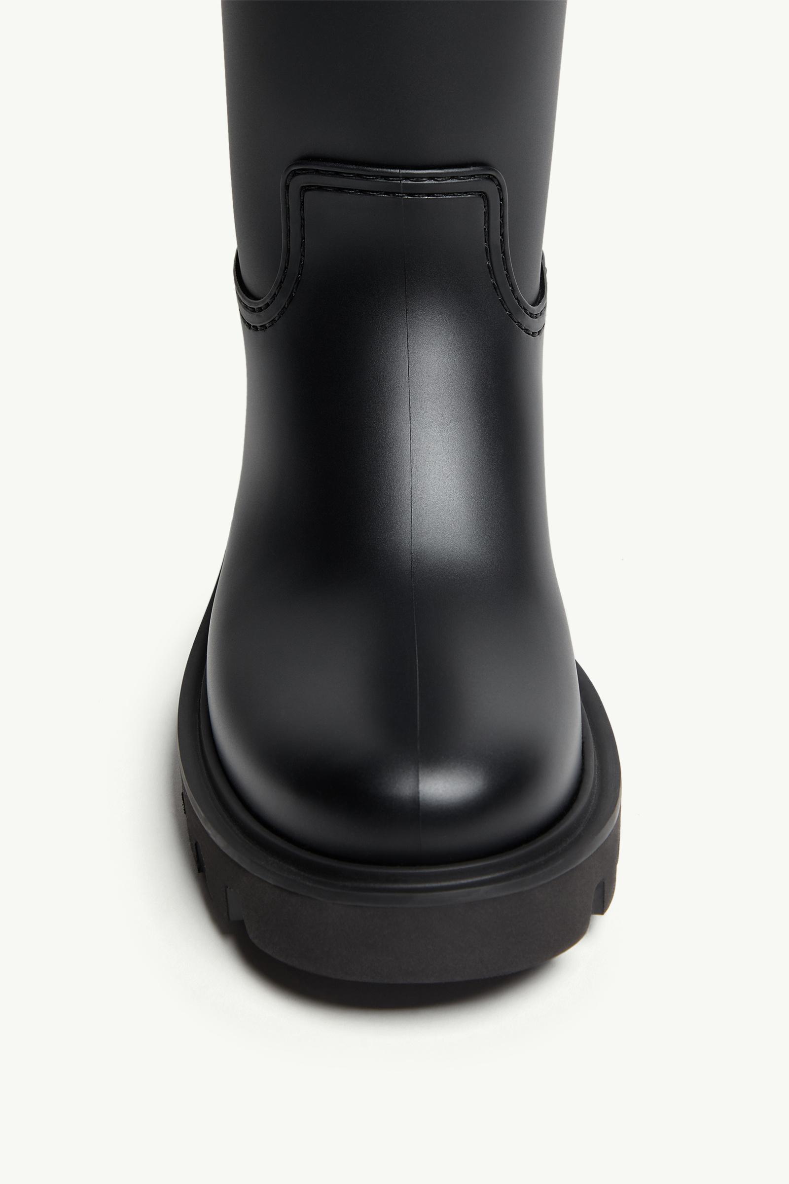 Moncler Kickstream High Rain Boots Black