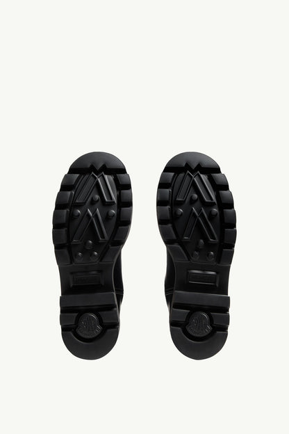 Moncler Kickstream High Rain Boots Black