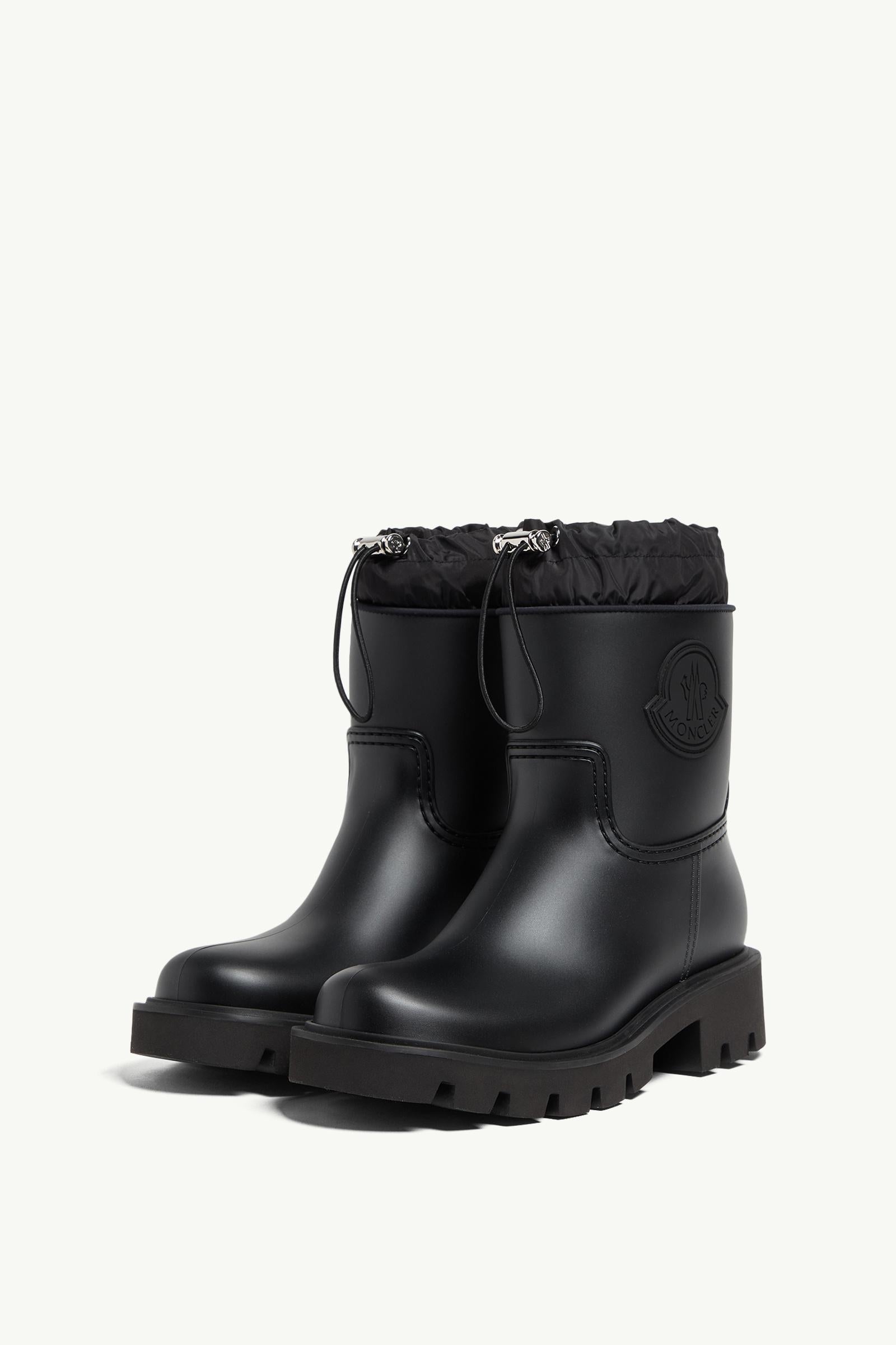Moncler Kickstream Rain Boots Black