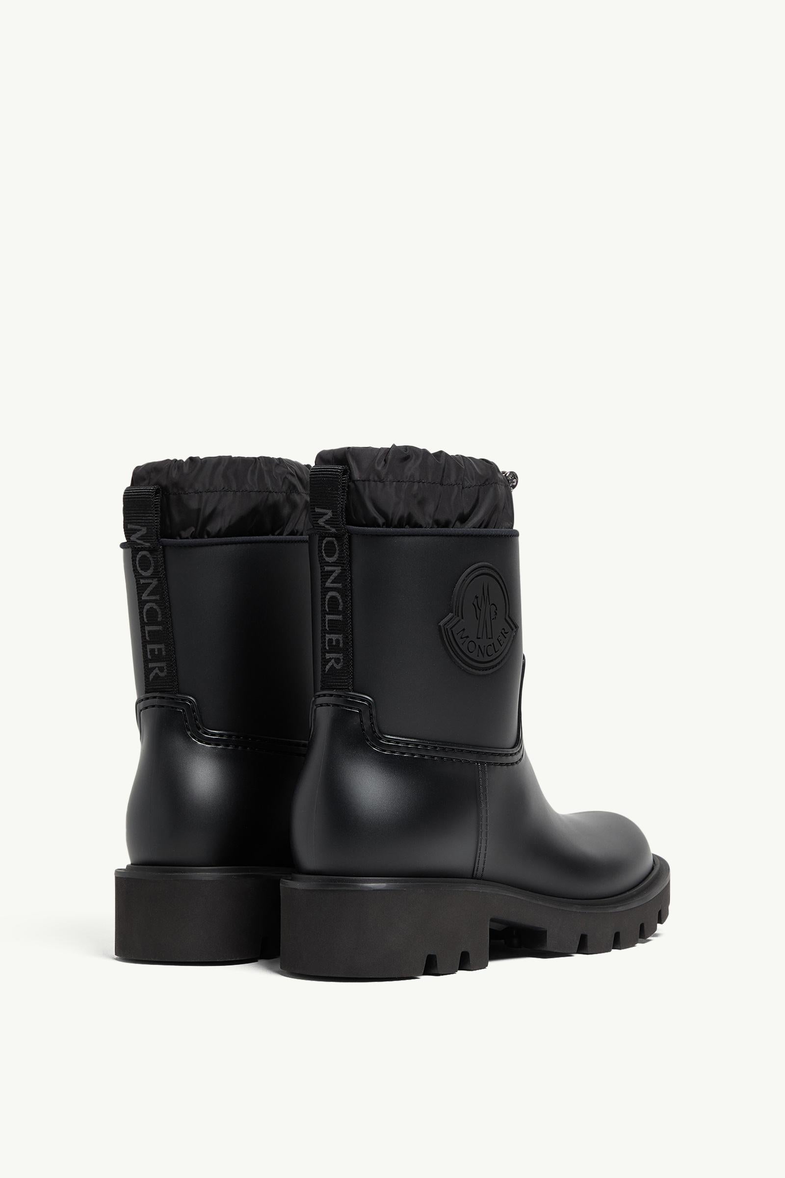 Moncler Kickstream Rain Boots Black
