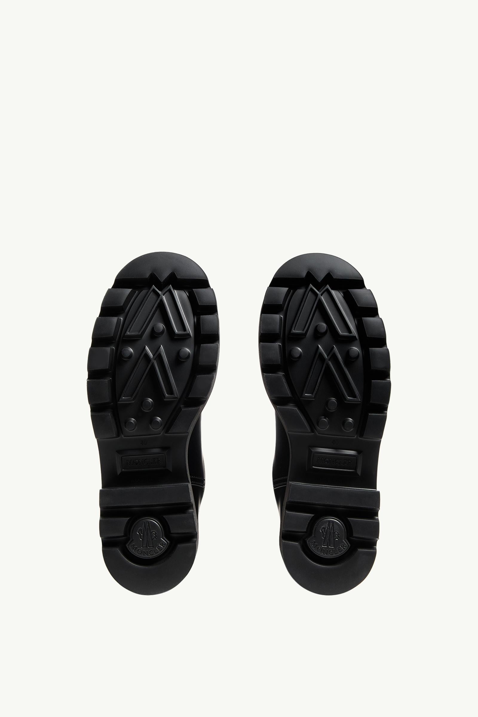 Moncler Kickstream Rain Boots Black